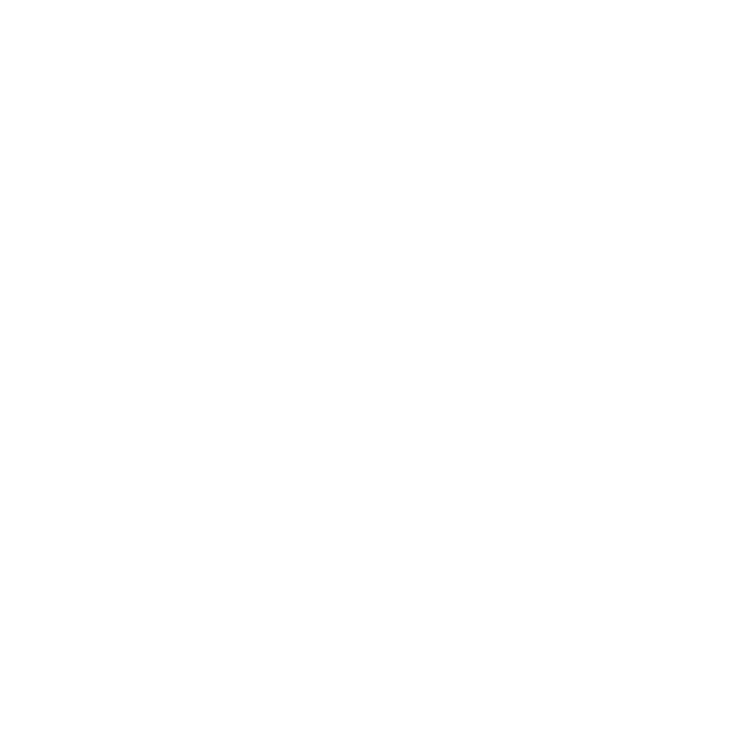White star-shaped logo with four points on a black background.