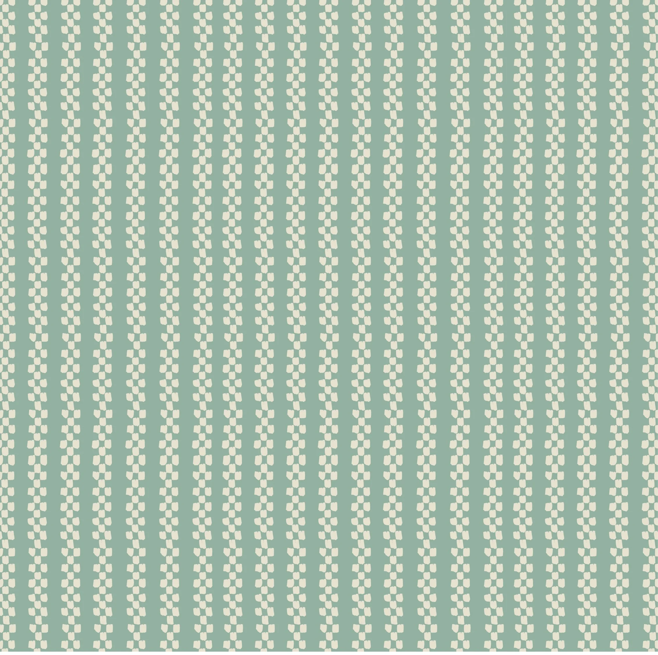 blank decorative background with a pattern of interconnected squares and rectangles in beige on a teal background