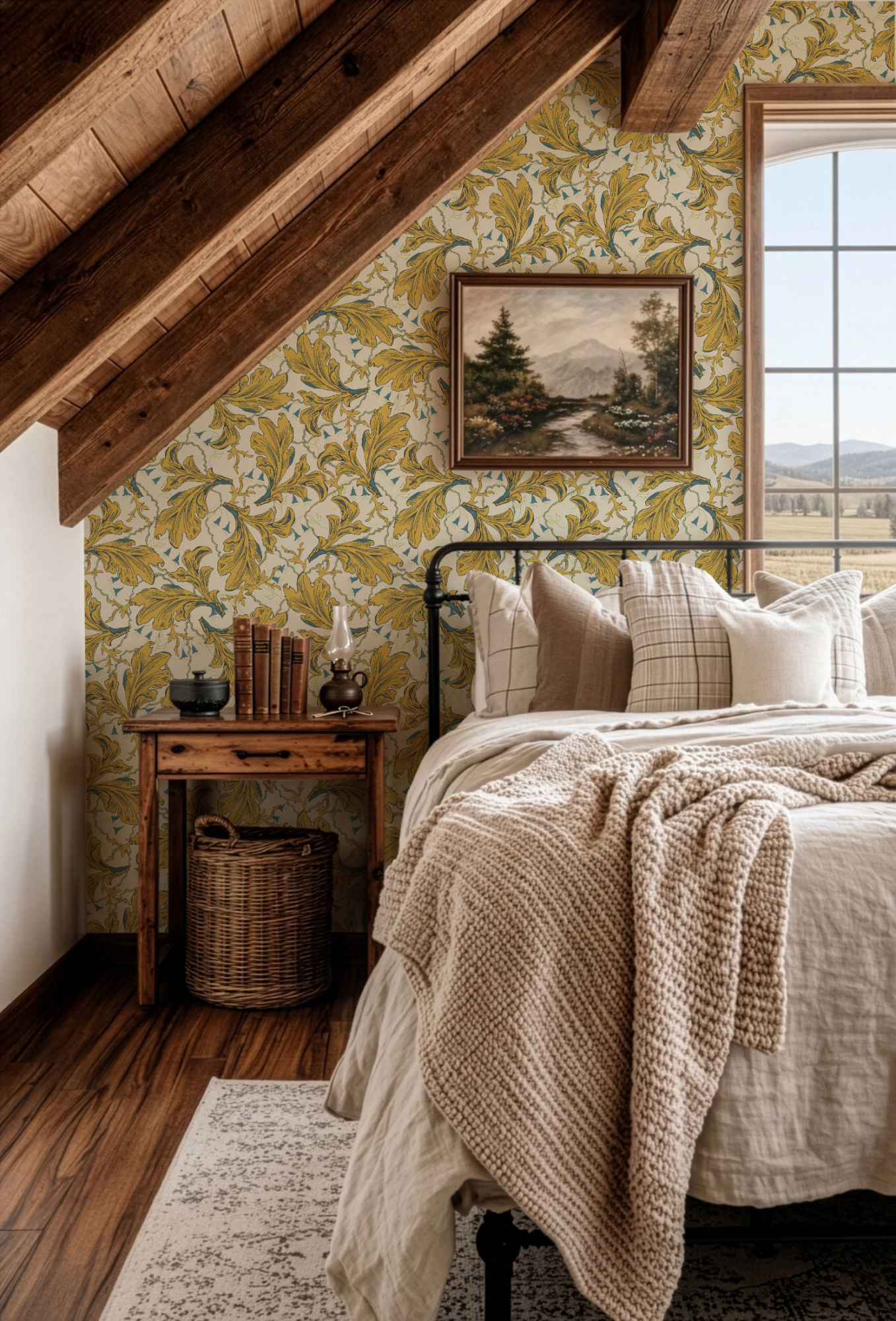 Rustic cabin bedroom wallpaper A1 01 (1).png