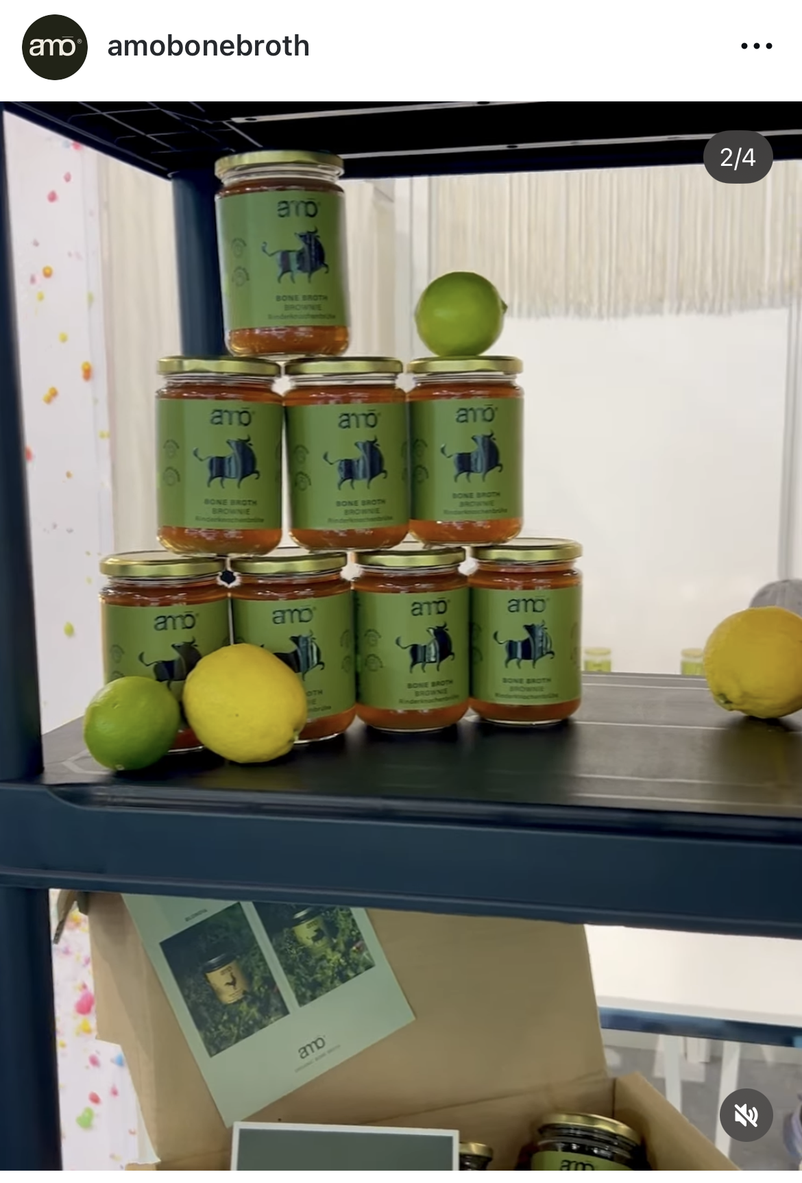 Produkte und Verpackungsdesign für amo Nutrition GmbH 