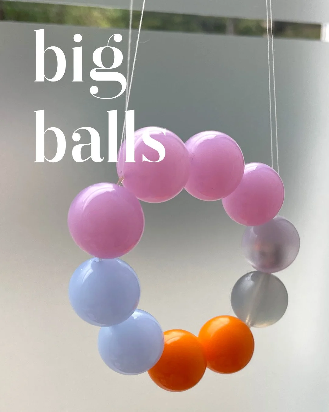 td treedesign STUDIO Big Balls Armband pastel