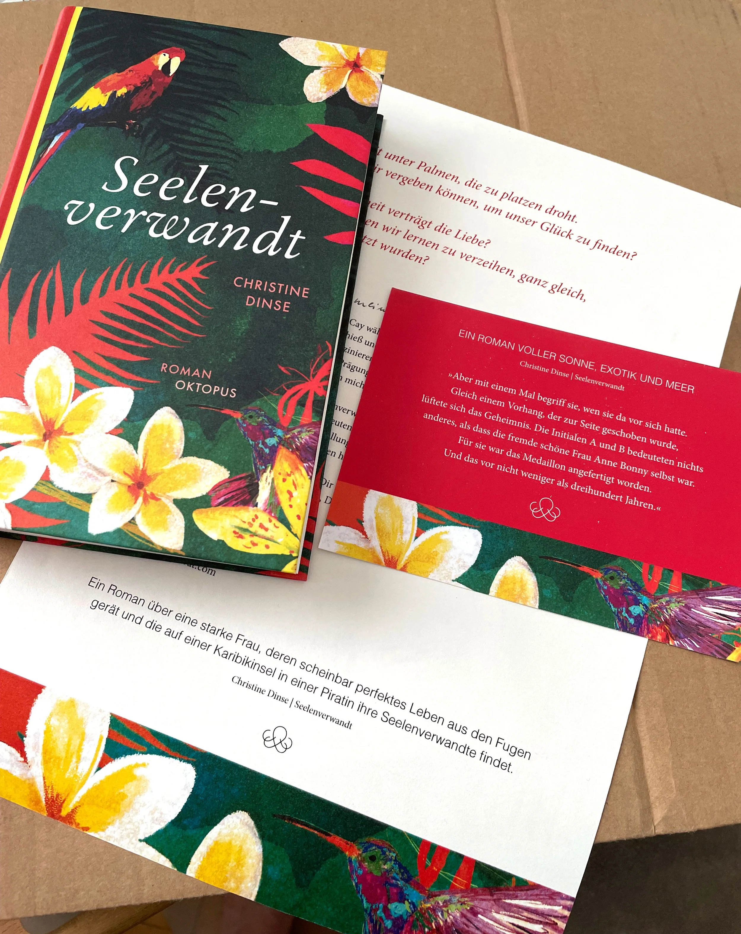 Buchcover-Gestaltung „Seelenverwandt" von Christine Dinse