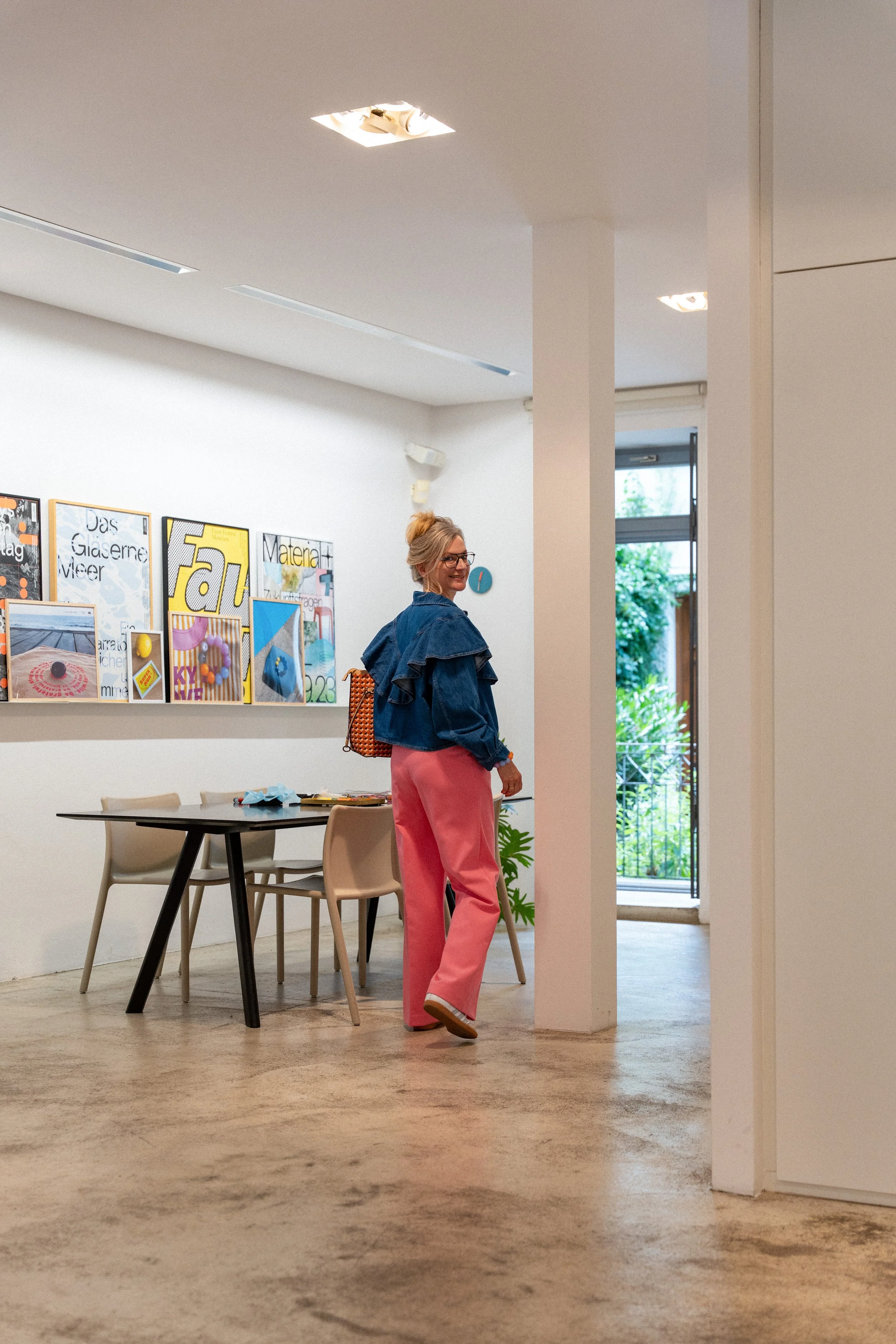 Isabel Treede im Studio