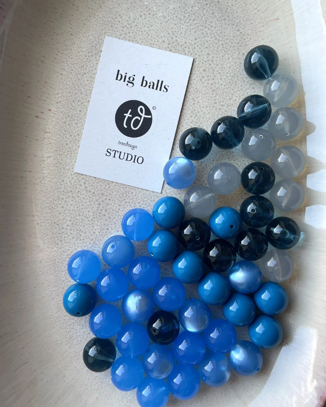 td treedesign STUDIO Big Balls Perlen in ocean 