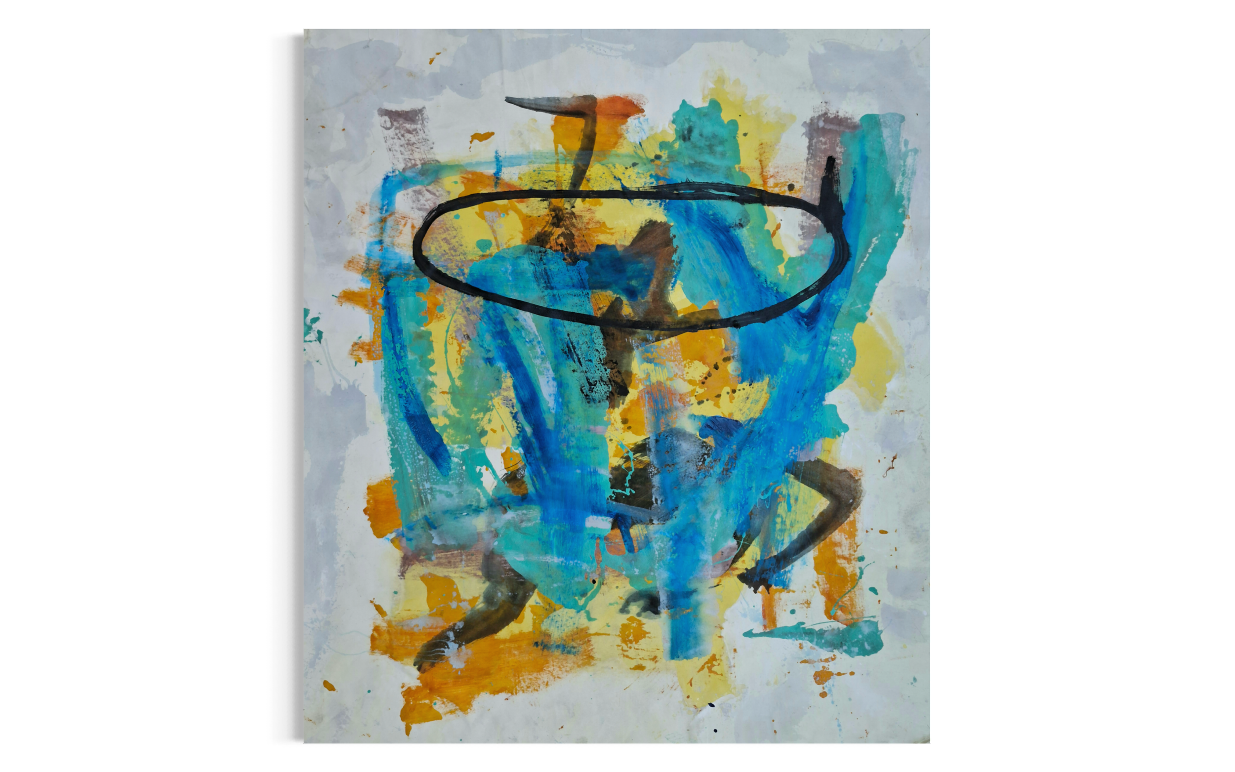 Boite (2026) Mixed Media on Canvas 145x136cm