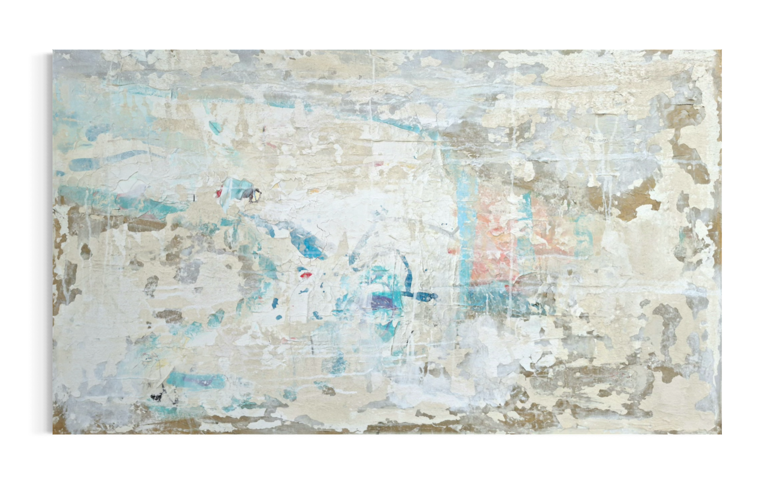LMNTS (2023) Mixed Media on Canvas 90x146cm