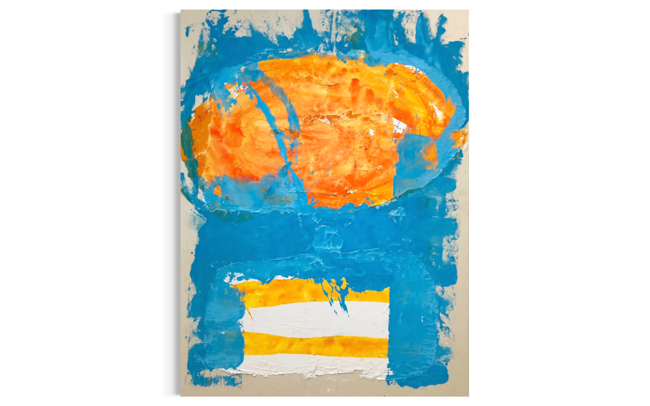 Manuel Asombro (2022) Mixed Media on Canvas 143x183cm