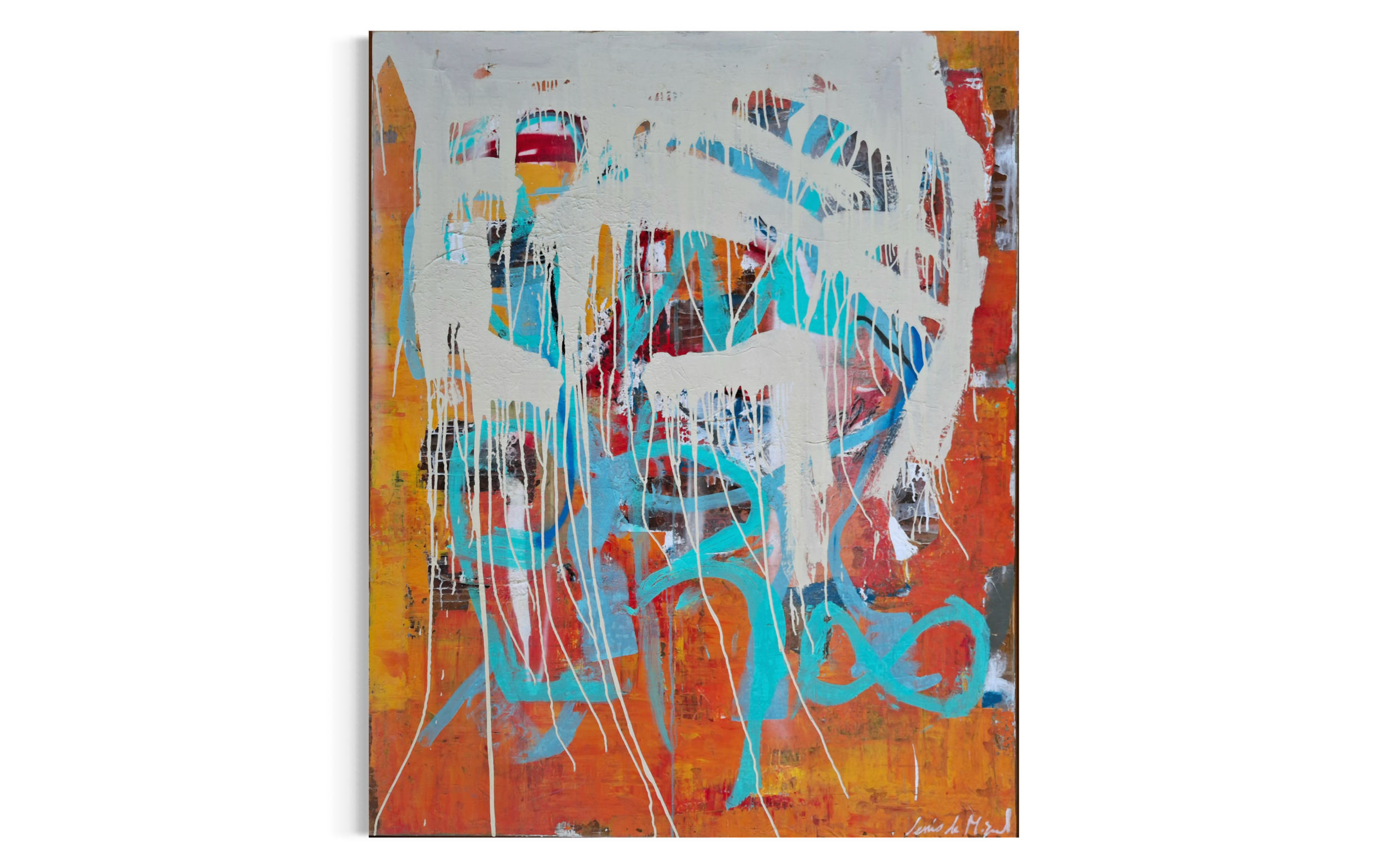 Infinite Power (2026) Mixed Media on Canvas 180x125cm