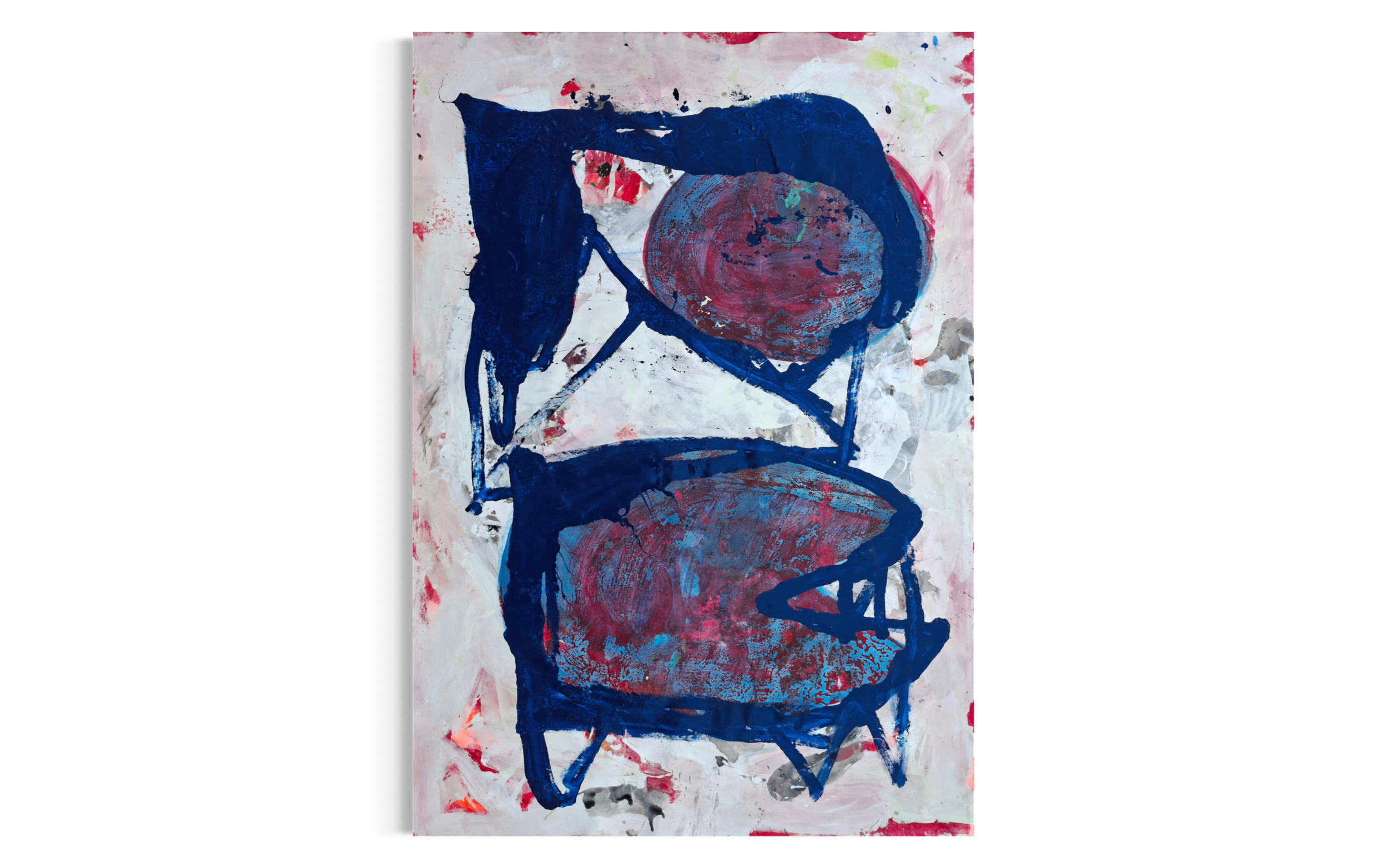 Head over Heels (2026) Mixed Media on Canvas 180x125cm