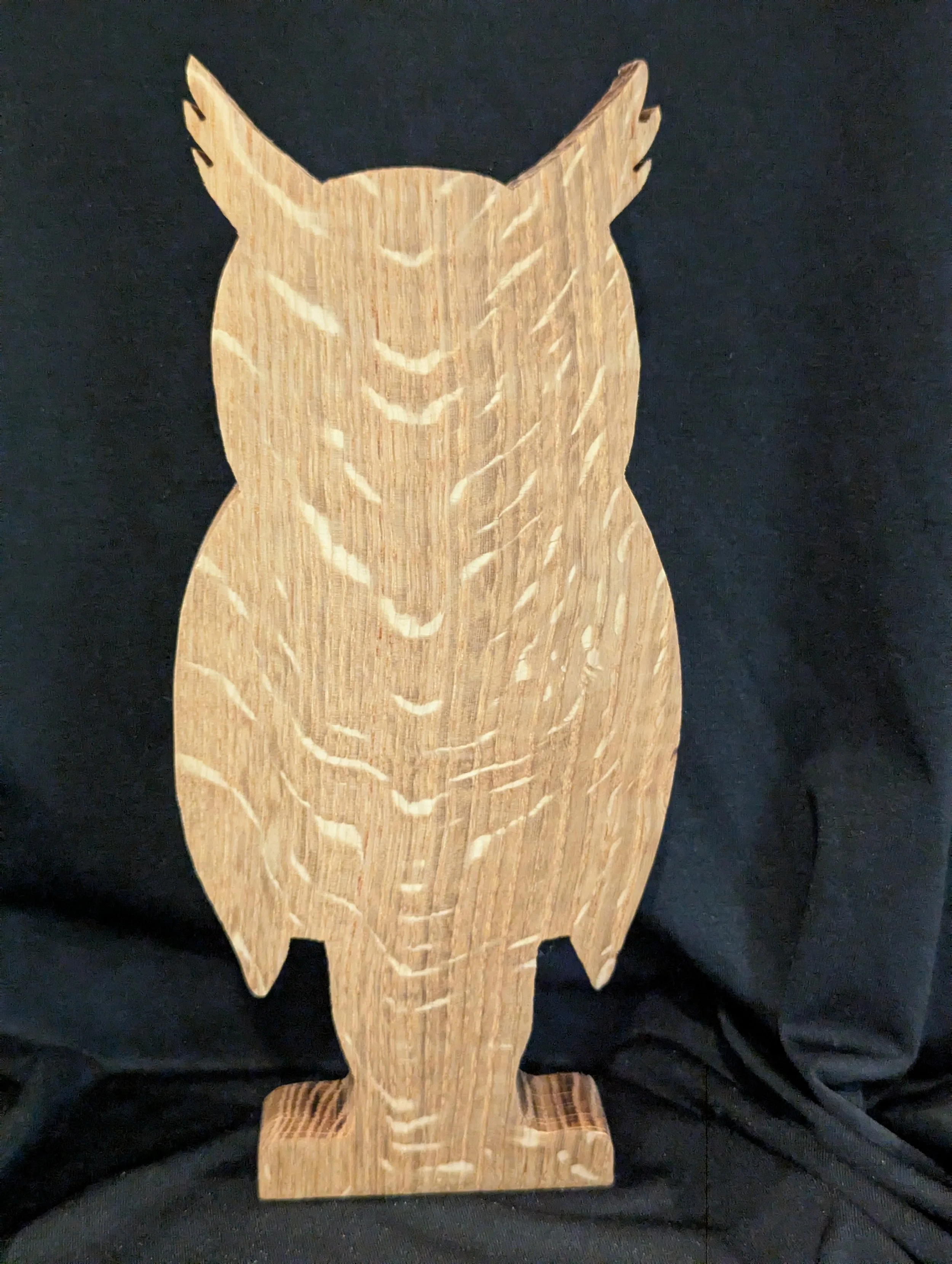 Great Horned Owl - Quarter-Sawn Oak