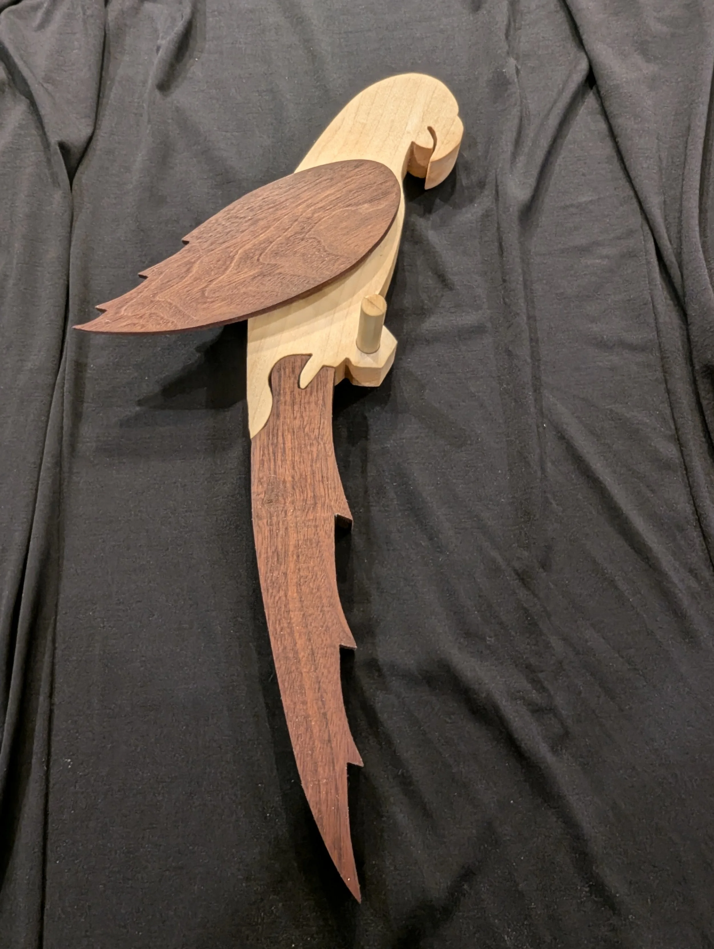 Parrot - Maple with Walnut or Purpleheart Accents