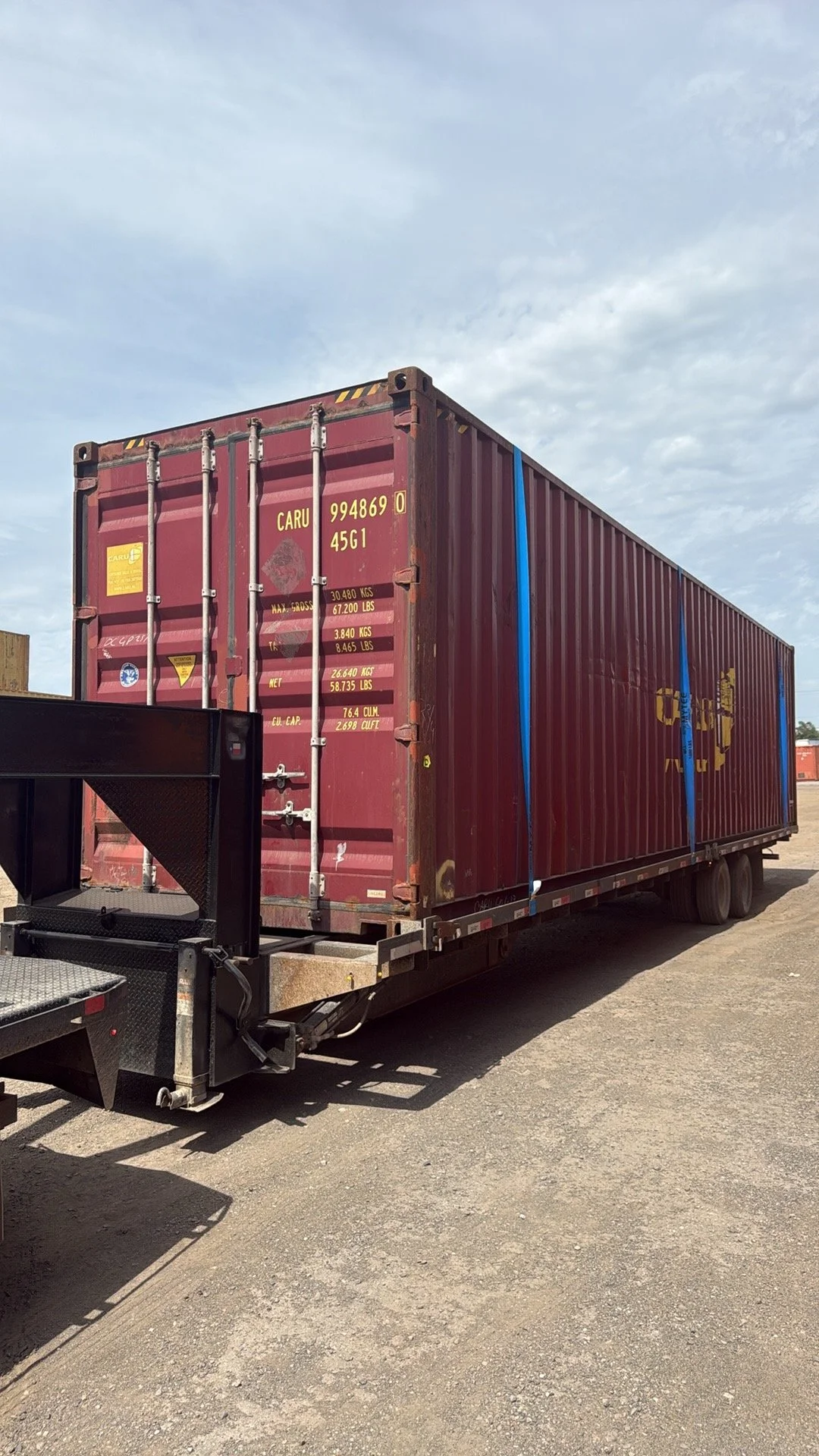 Used 40’ High Cube