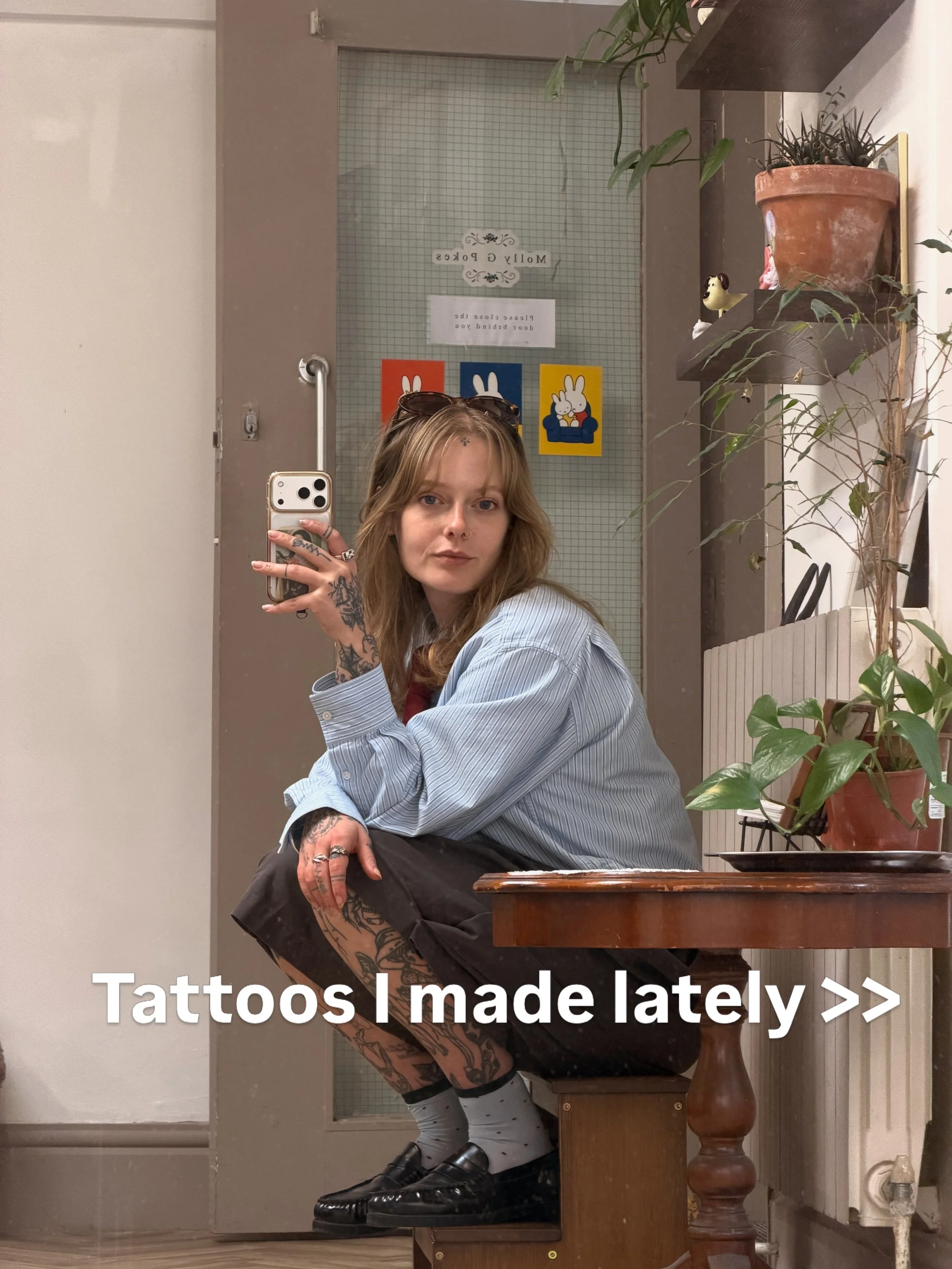 Tattoos I made lately for you lovely folks xxx 
You guys are the best ever thank you for trusting me with your skin always I will never be able to express how much I love my job and hanging out with you all and putting art on your skin xxxx

Link in 