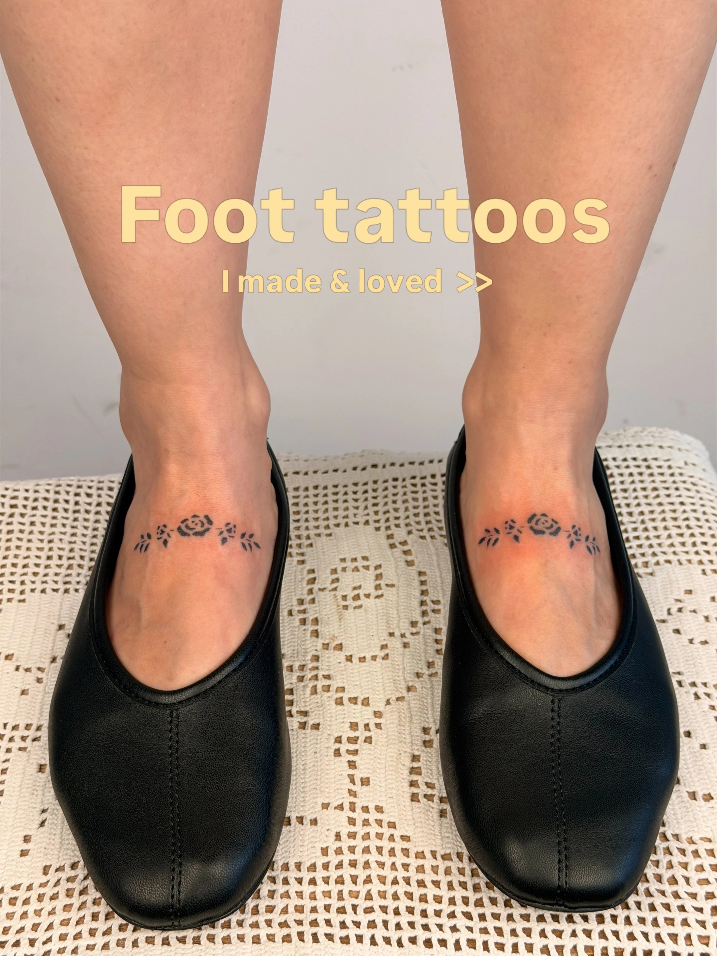 Foot tattoos I made (&amp; loved!)
Foot tattoos are one of my all time favourite tattoos to make, pls more always xxx 

Link in bio for all bookings &amp; availability!
Books now open for January (Sheffield &amp; London!)
#handpoke #handpoketattoo #u