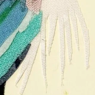 Close-up of neck in Shared Silence