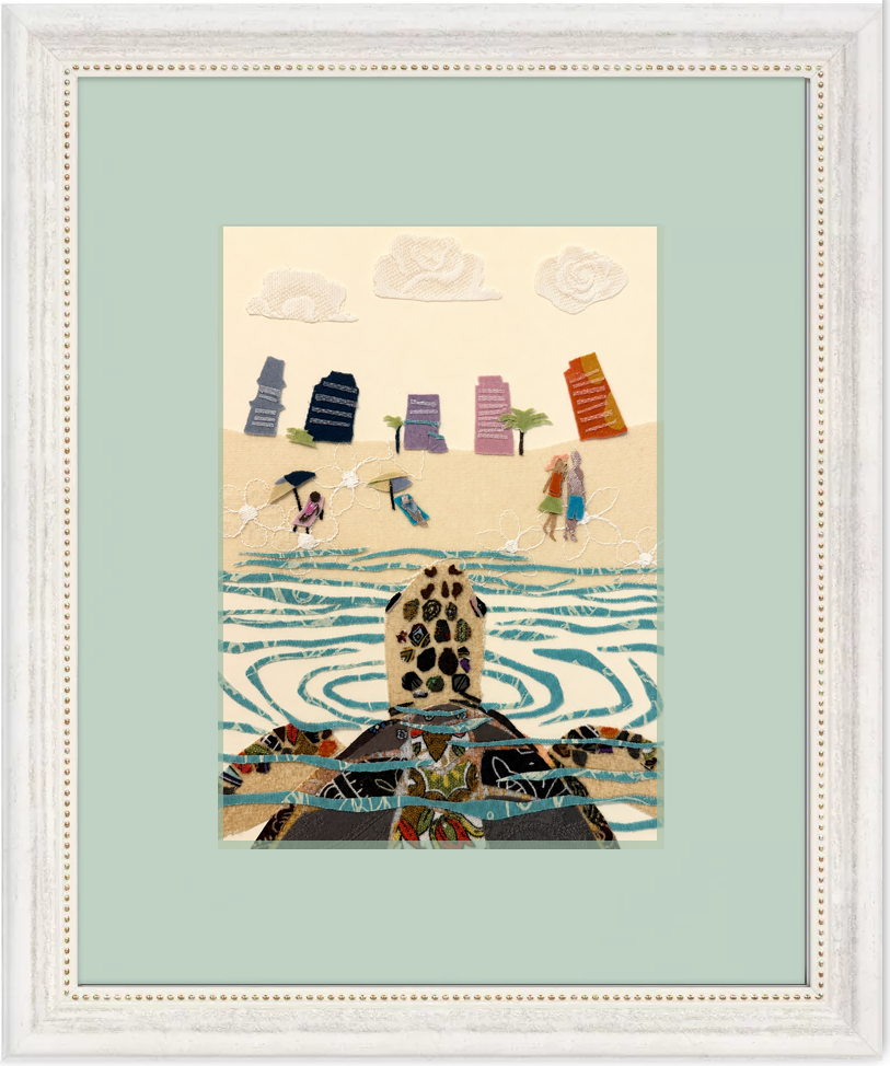 The World Above framed