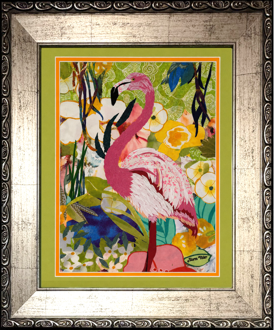 Feathered and Fabulous framed