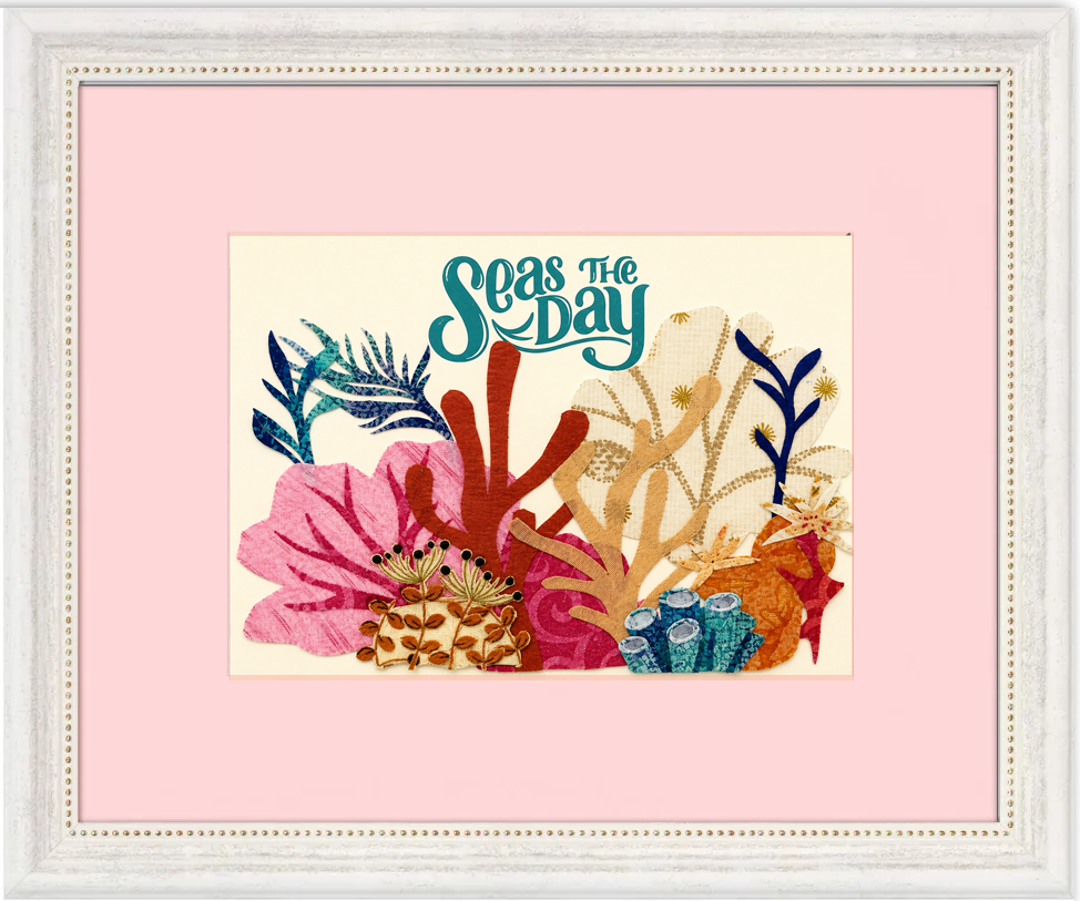 Seas the Day framed