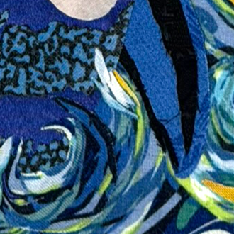 Wild Blue Joy close-up