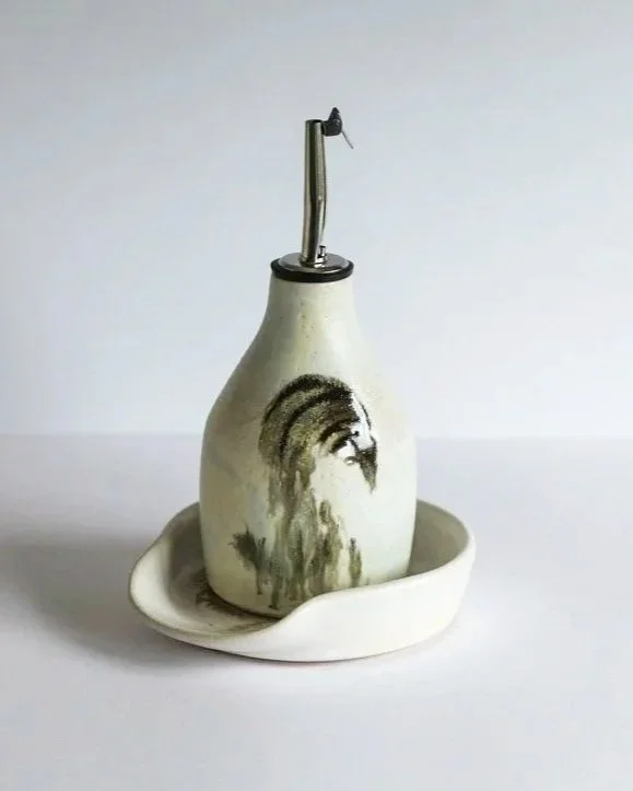 Olive Oil & Spoon Rest
