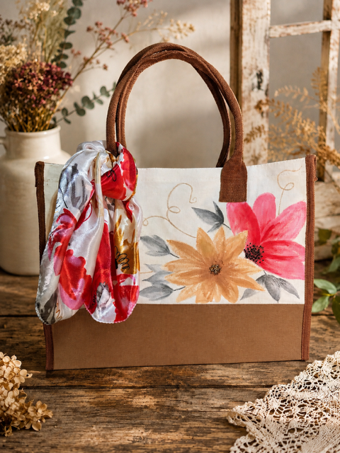 Airy Florals Tote