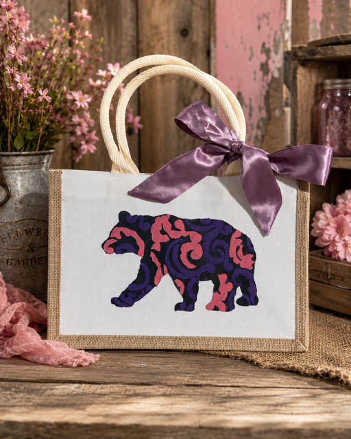 Boho Bear Tote