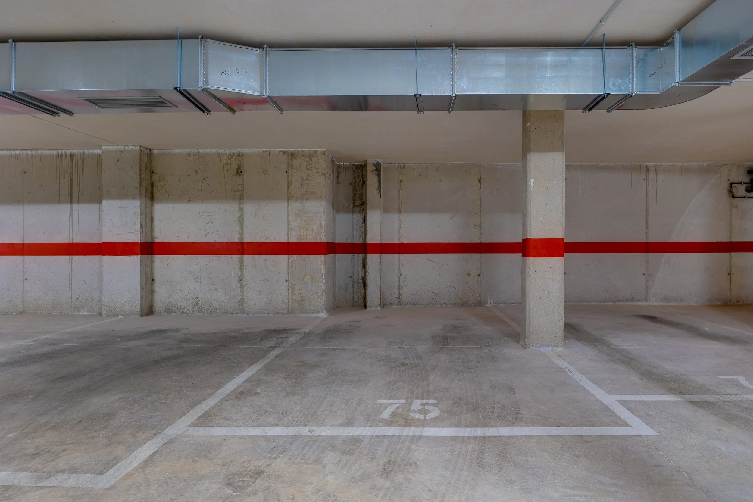 Free private underground parking, with lift access to the apartment floor