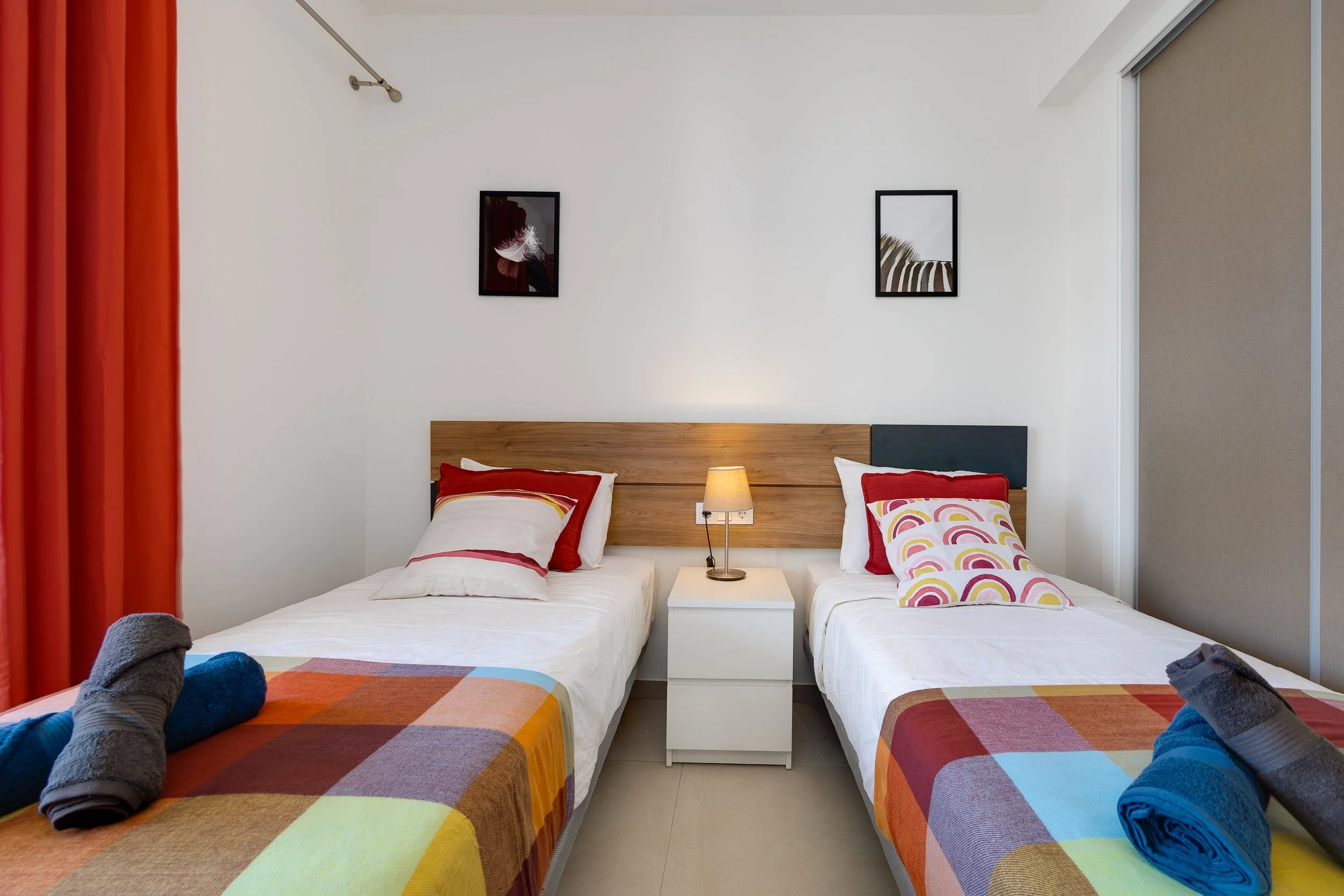 Bright, comfortable and designed for a restful night's sleep.