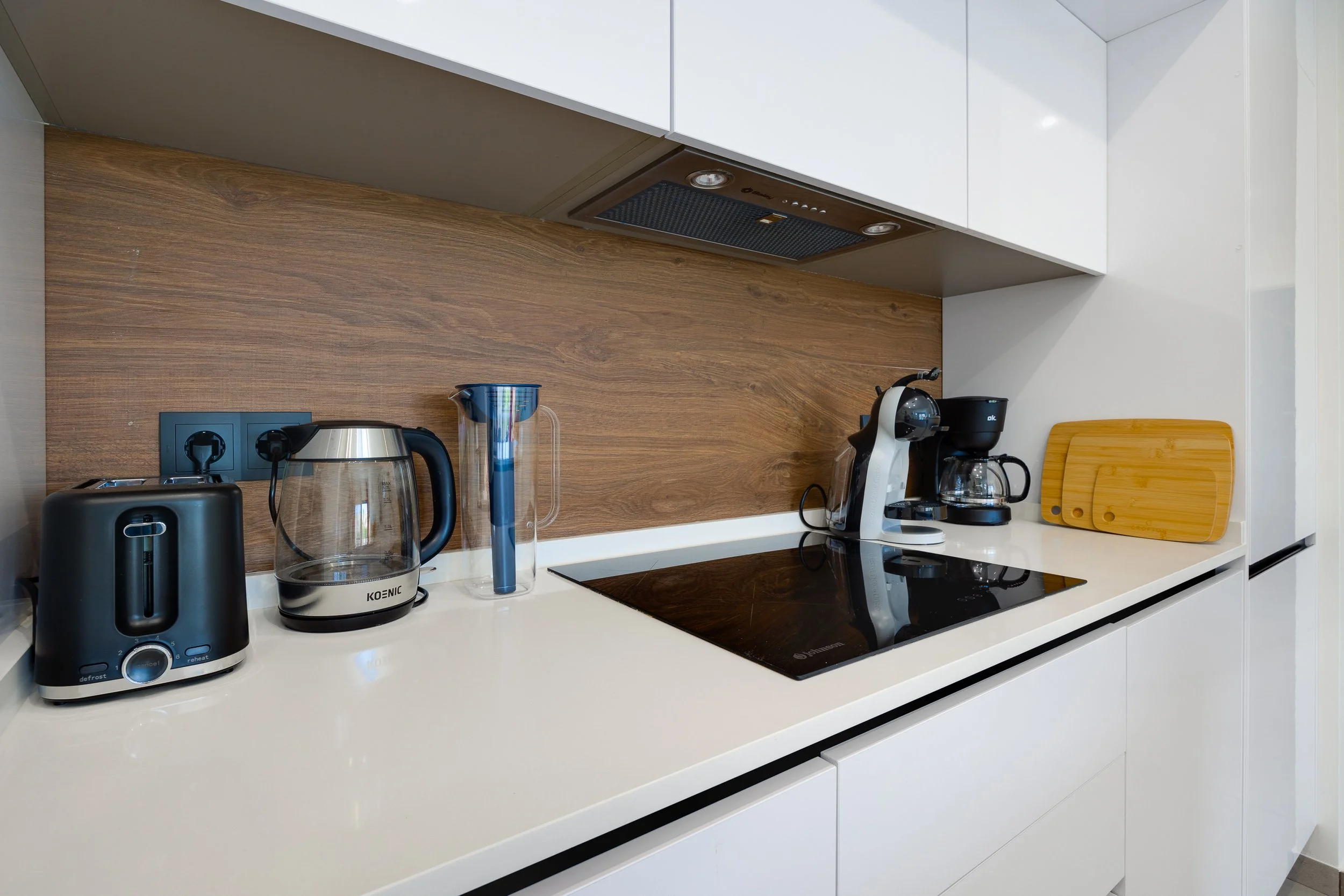 Fully equipped kitchen with everything you need.