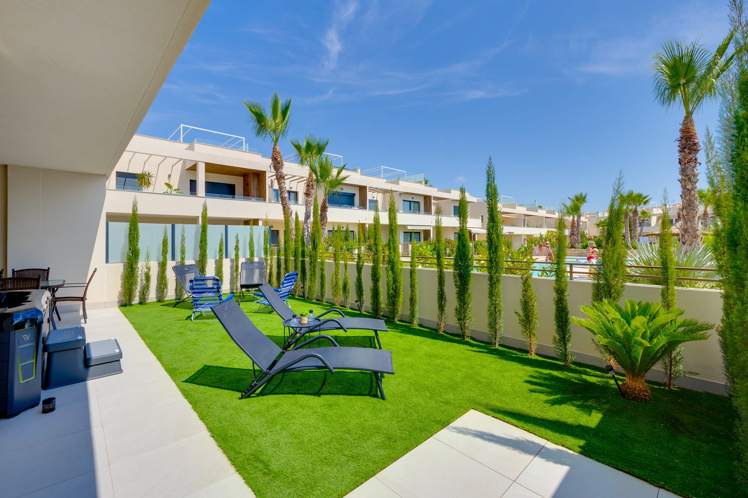 Soak up the sun in your private outdoor space.