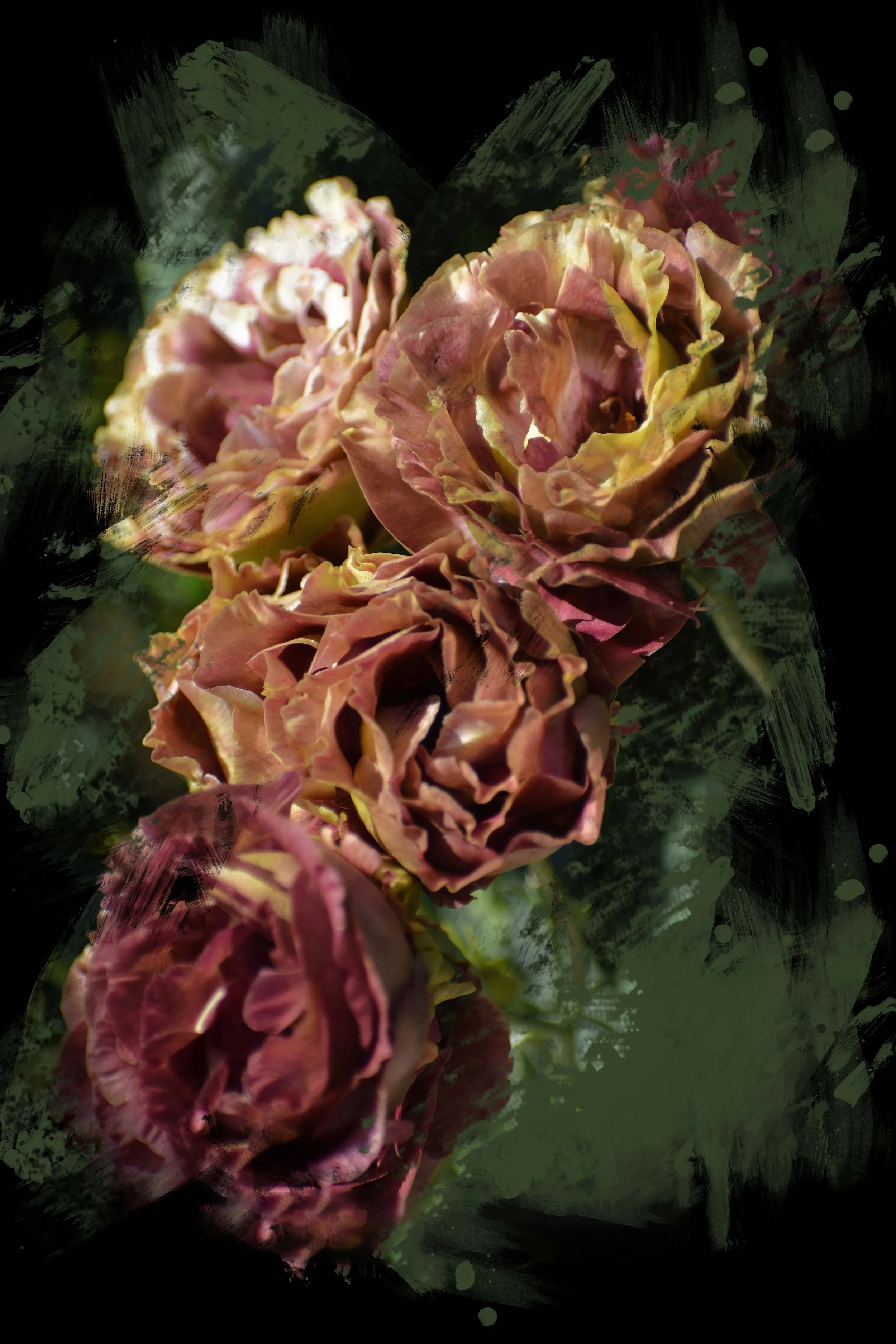 Rose Garden Limited Edition Print - (Artist Candace Jane Johnson) TM Candace Jane