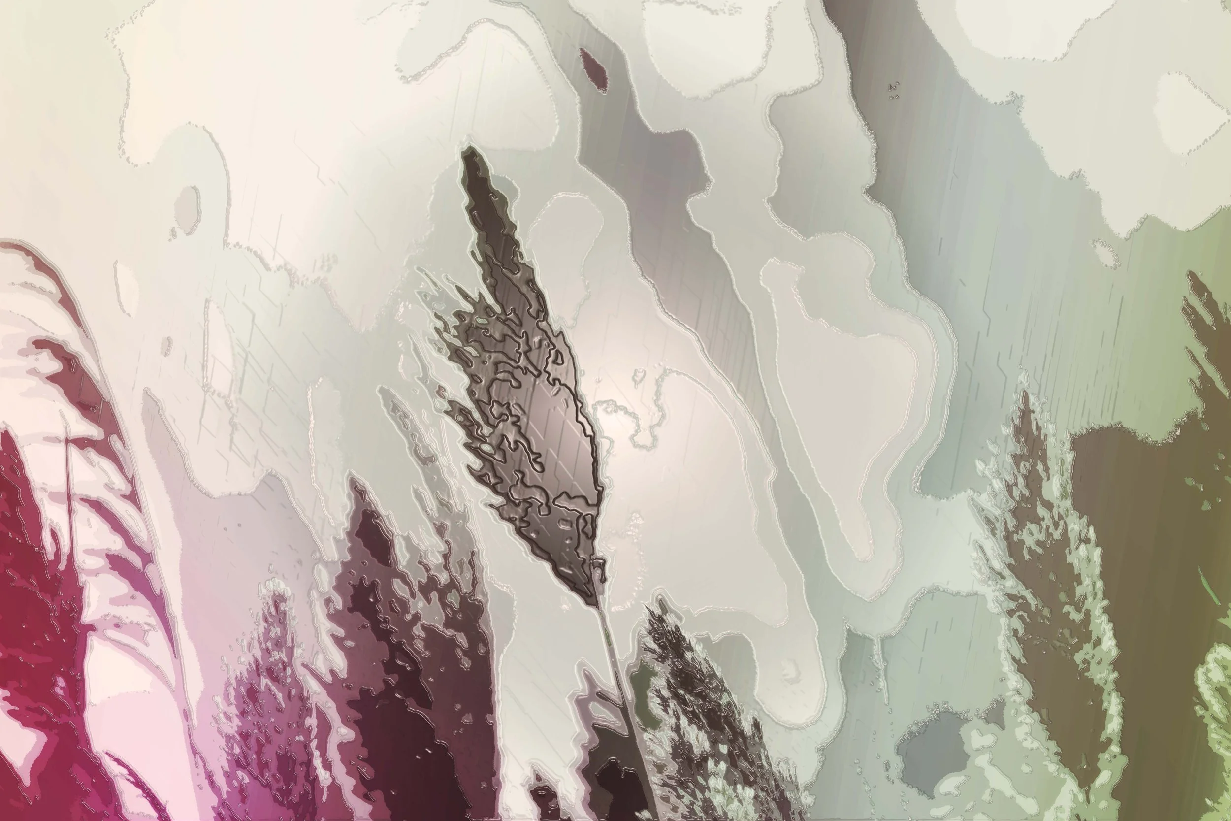 Abstract Fields Limited Edition Art Print-  (Artist Candace Jane Johnson) TM Candace Jane