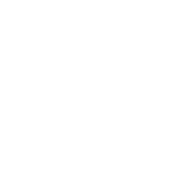 Black Facebook logo icon on a white background.