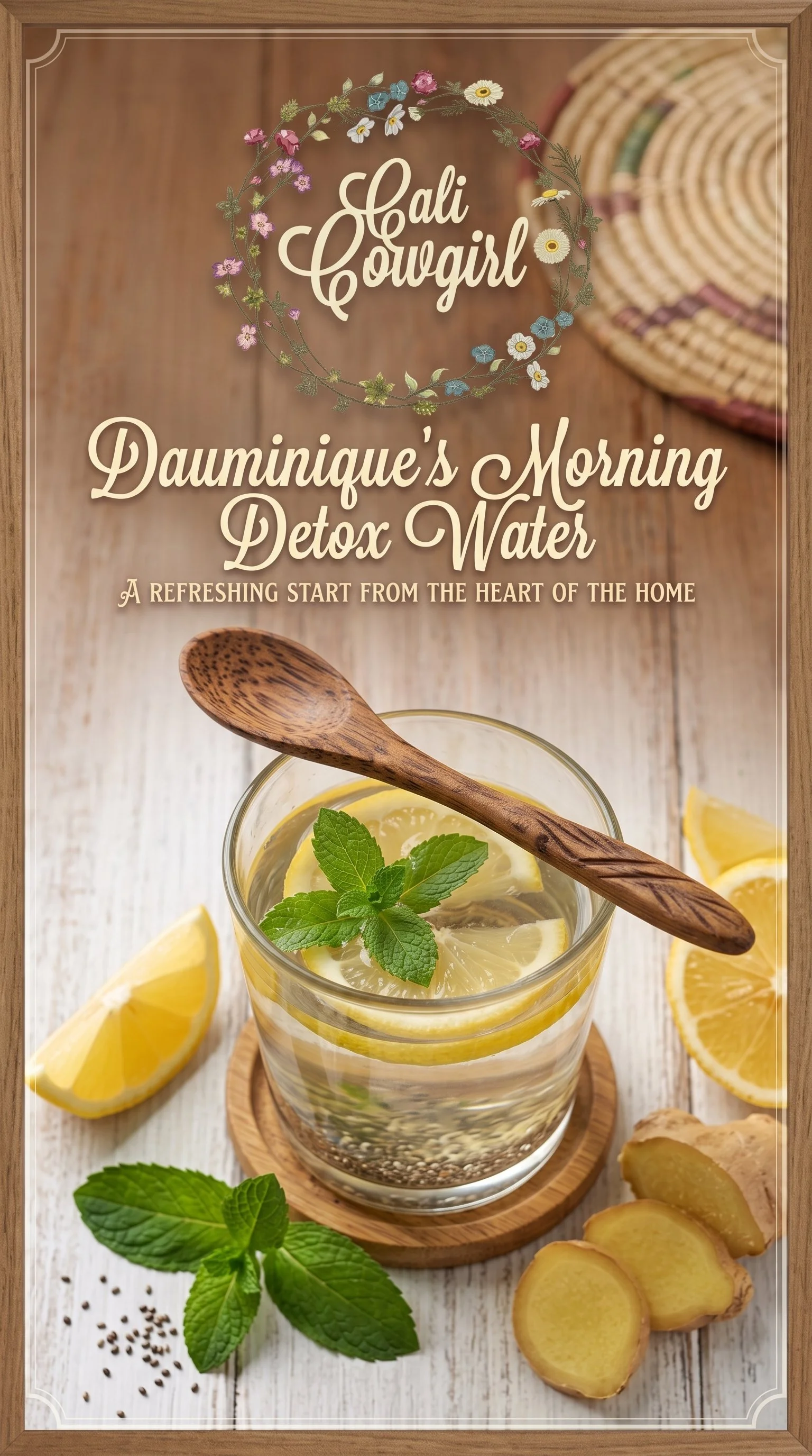 Dauminiques Morning Detox Water
