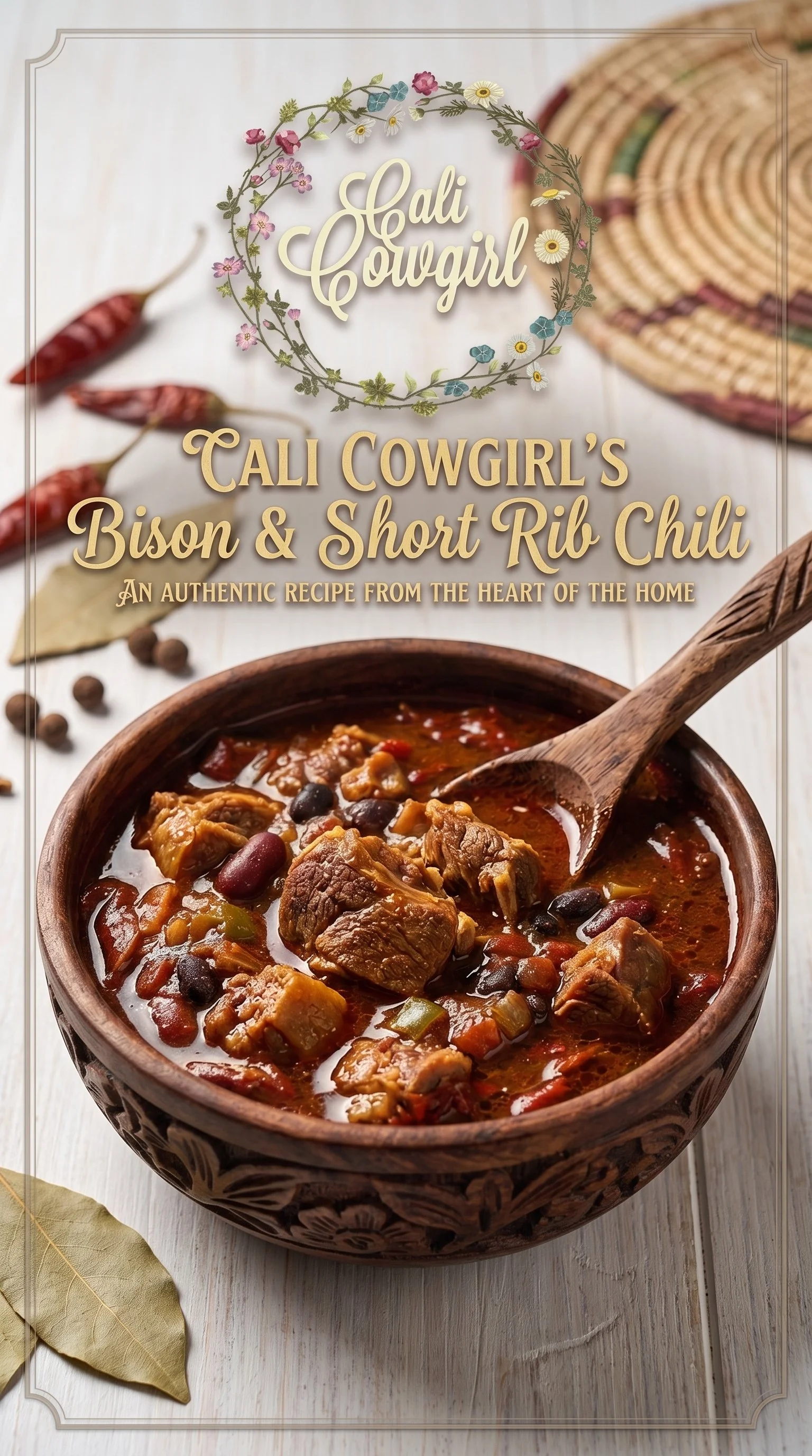 Calicowgirl Bison & Short Rib Chili