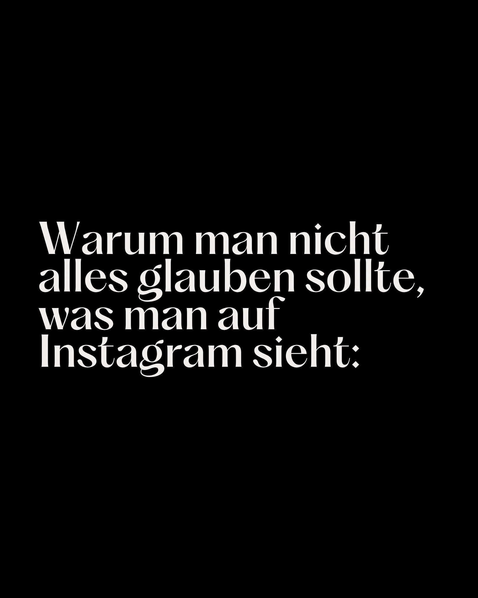 Gar nicht so einfach das nicht zu glauben, wenn&rsquo;s doch sogar Instagram vorschl&auml;gt oder? 🤔 Reichweite und Unternehmensziele sind bei vielen Unternehmens Accounts nicht aneinander gekoppelt und das ist echt schade&hellip; au&szlig;er dein U