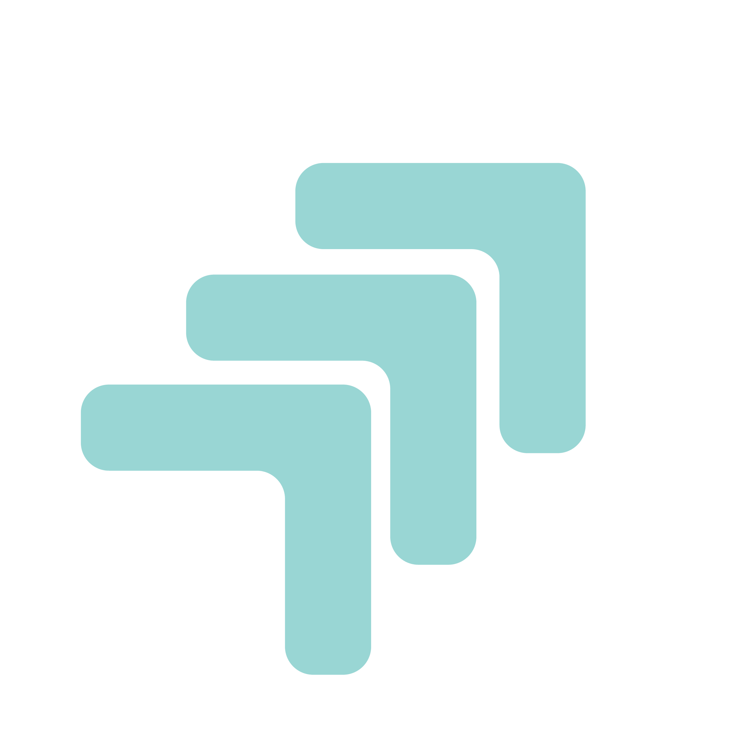 Grafik mit sechs blauen Sprechblasen übereinander, halbtransparent, mit schwarzem Hintergrund.