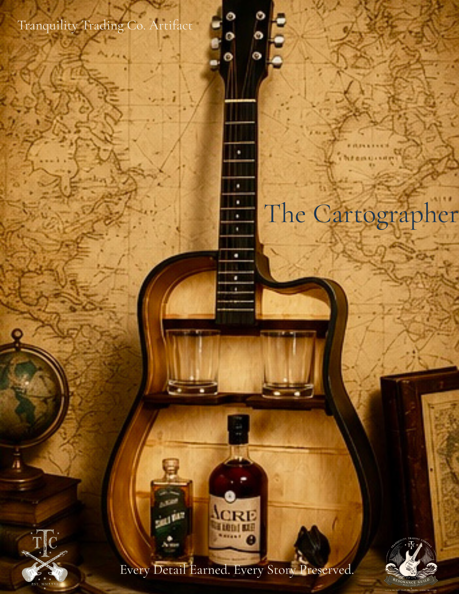 Cartographer-acoustic-guitar-wall-shelf-whiskey-handcrafted-burbon.png