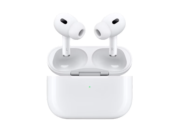TWS wireless bluetooth earbuds with silicone ear tips featuring slide touch volume control.