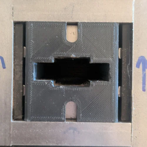 3D printed open-source magnet stator with alignment arrows
