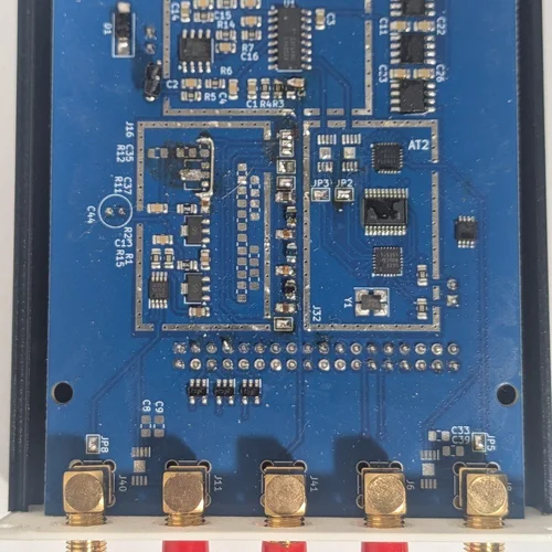 Arduino NMR spectrometer board with SI5351 synthesizer and SMA connectors