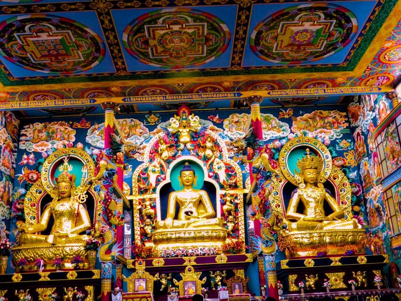 3 Monks Of Budh Picture