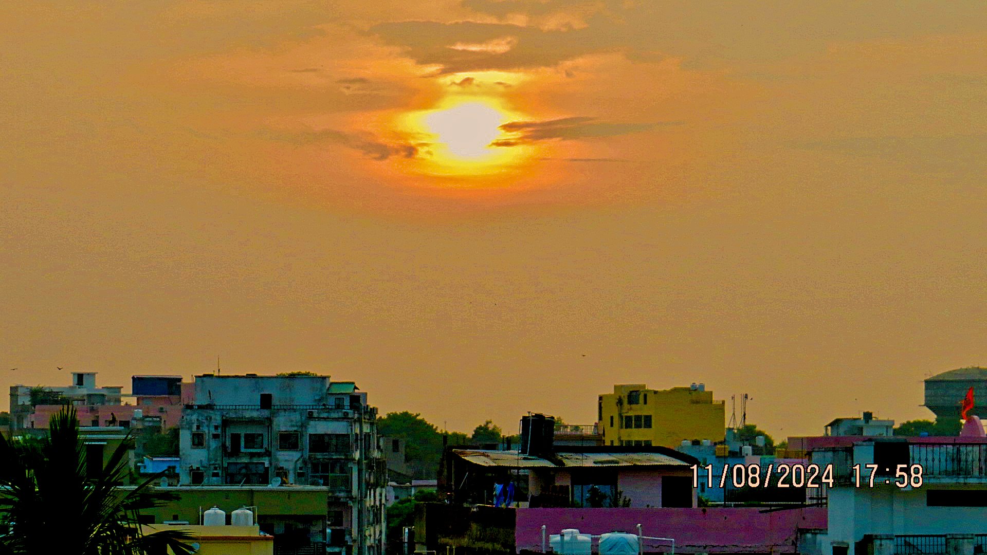 City Horizon At Dusk