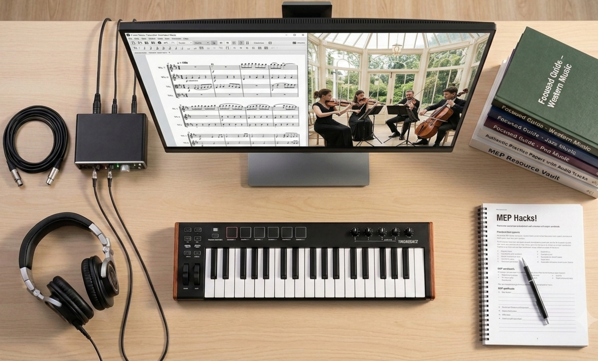 O Level Music revision resources and MEP study guides by Moritz & Marc Music