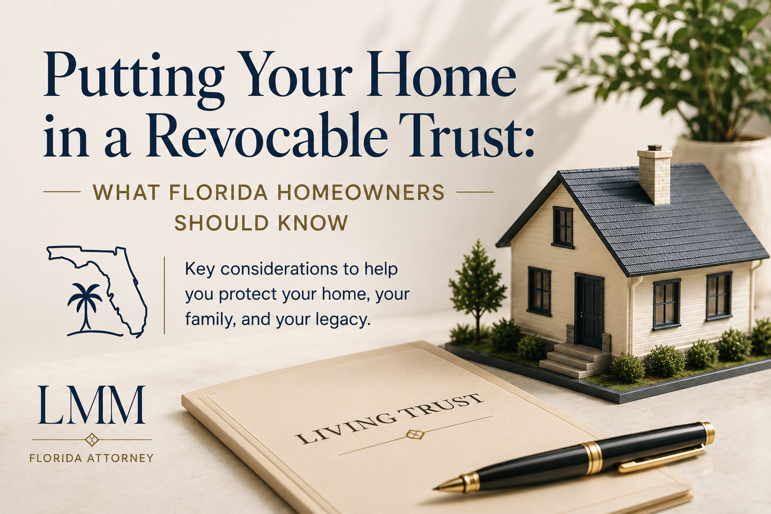 Putting Your Home in a Revocable Trust: What Florida Homeowners Should Know