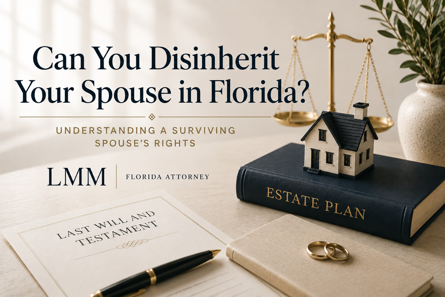 Can You Disinherit Your Spouse in Florida? Understanding a Surviving Spouse’s Rights