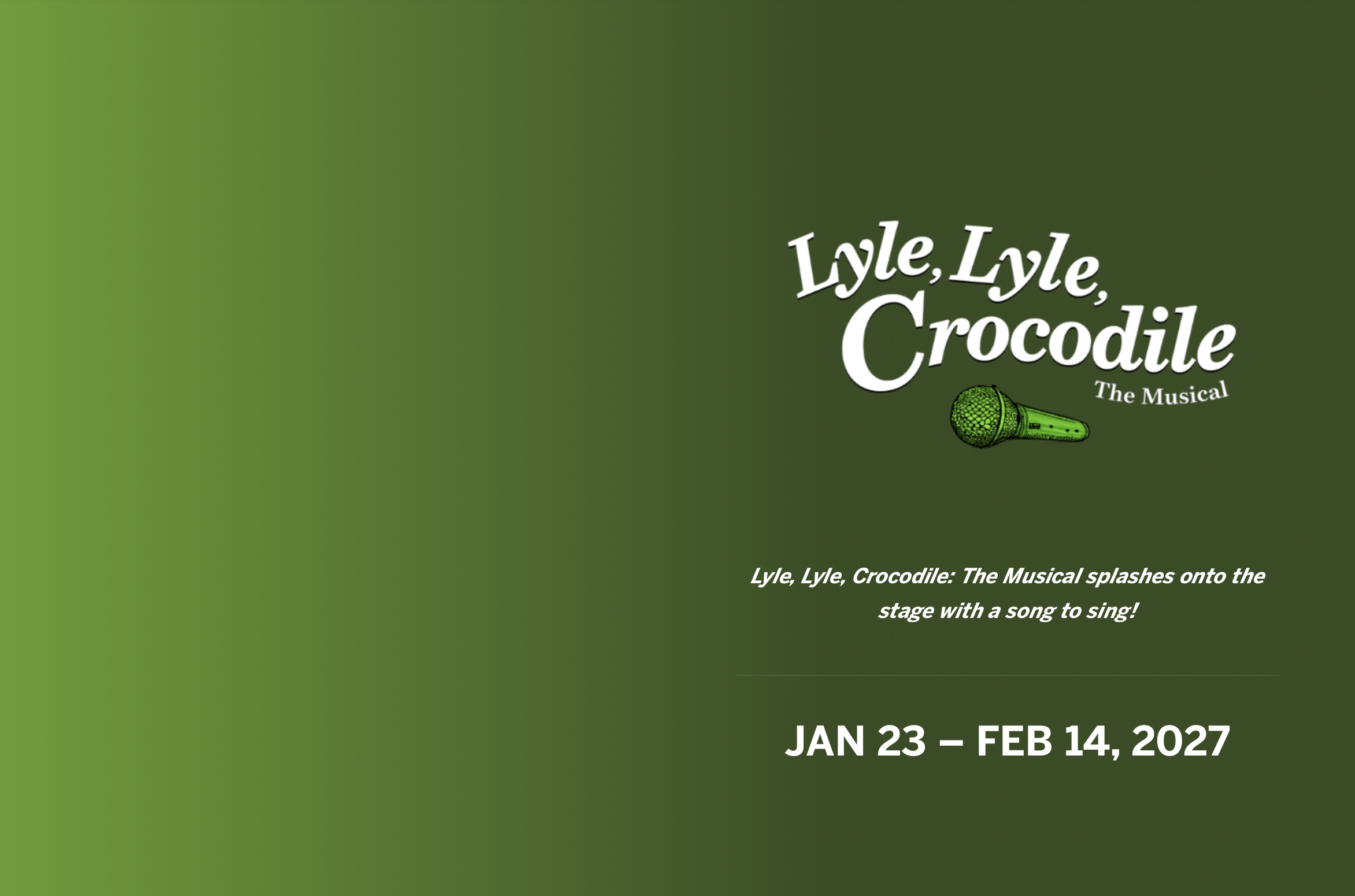 Lyle, Lyle, Crocodile
