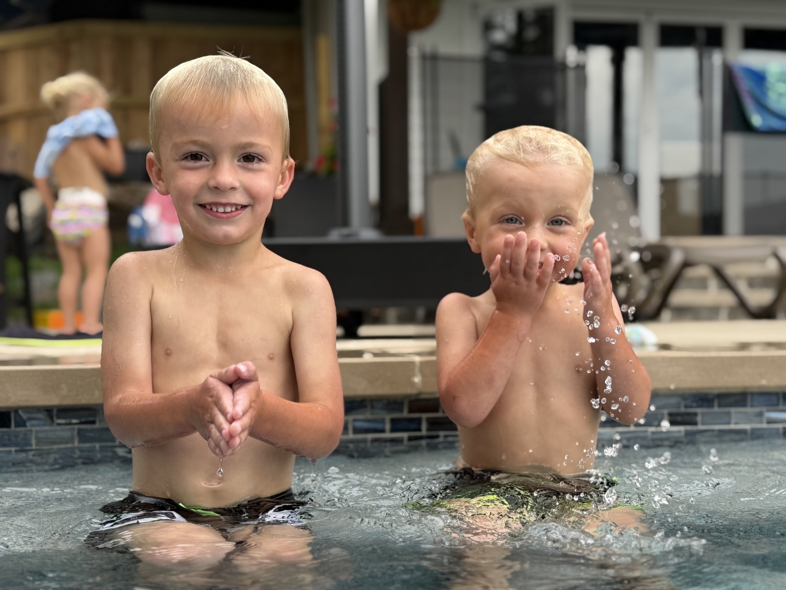 Toddler swim lessons