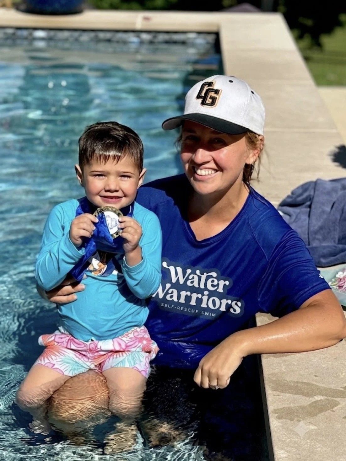Survival swim lessons