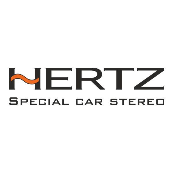 Hertz logo with the words 'Special Car Stereo' underneath
